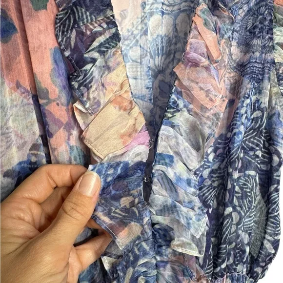 MISA | Kidada Patchwork Dress Large - Picture 5 of 13